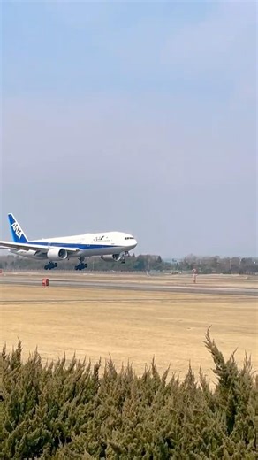 2026.3.30 函館空港ANA BOEING 777-281 B772 （JA713A） NＨ553便 羽田空港➡︎函館空港