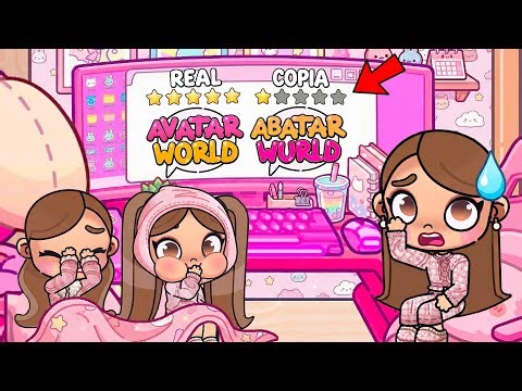 My daughters are trying the worst knock-offs of Avatar World 🤮