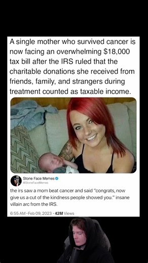 The IRS was not kind to this hard working mom