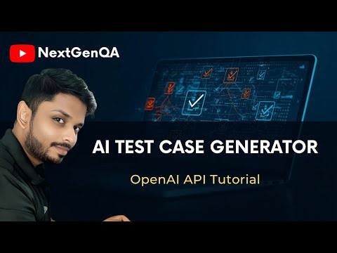 Auto-Generate Test Cases Using OpenAI | Open AI API Tutorial