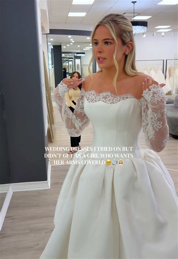 Wedding Dresses with Sleeves: Tried-On Favourites for Covered Arms