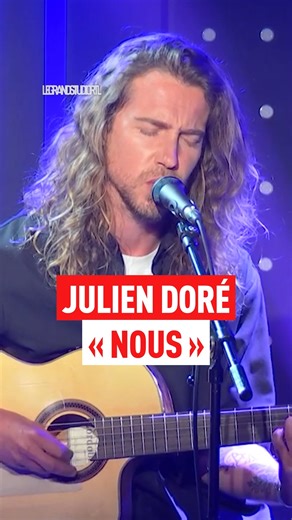 🎼 Invité dans Le Grand Studio, Julien Doré interprète le titre « Nous » en live sur #RTL. Revivez l’émission de samedi sur rtl.fr et l’application RTL. | RTL