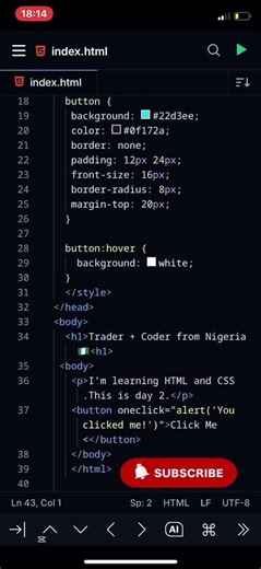 Learning Python as a forex trader 🇳🇬 Building tools, tradind XAUUSD,Day 1-100 Code + chart