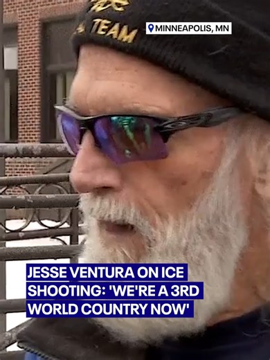 Jesse Ventura Discusses ICE Shooting in Minneapolis