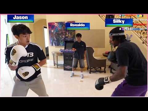 STABLE RONALDO Hosts A 1v1 BOXING MATCH At THE CORE HOUSE With JASONTHEWEEN & SILKY!
