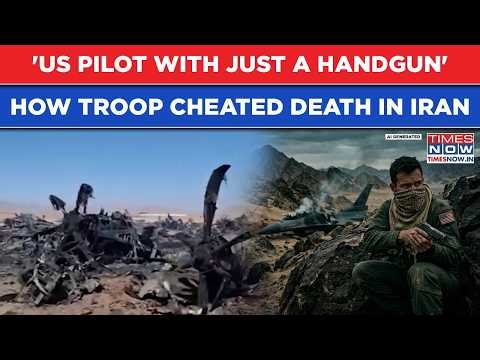 Trapped In Iran With Just a Handgun: US Pilot Did This To Cheat Death After His Plane Crashed...