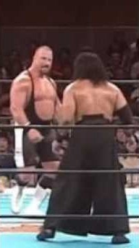The intensity of Scott Norton vs Haku #wrestling #shorts