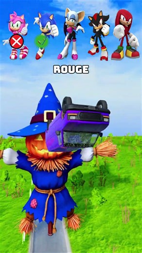 Help Sonic and his friends get past the chasing scarecrow ghost! 👻🌾🏃‍♂️⚡