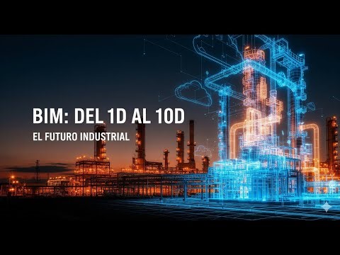 Metodología BIM Multidimensional 1D a 10D Ingenieria Oil Gas