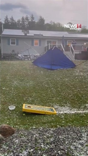 Parts of Connecticut trade fireworks for hail