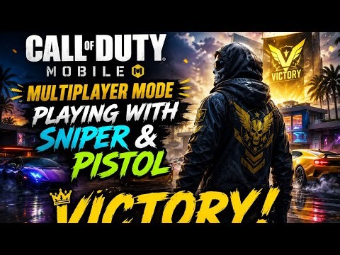 COD Mobile Multiplayer | Sniper + Pistol Only Challenge Victory! #CODM #Sniper #Pistol #Gaming