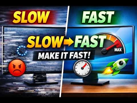 How to Clean Your Computer & Boost Speed Instantly (Works on Any PC)