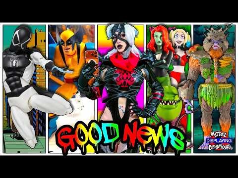 Spider-Man is here, Marvel Legends Return and Sonic Fights Godzilla!