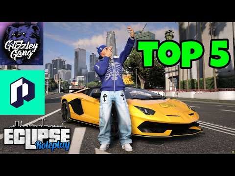 TOP 5 BEST GTA 5 RP FiveM Servers You MUST to Try in 2026