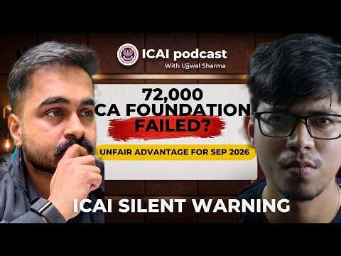 ICAI SILENT WARNING FOR CA FOUNDATION💀LAST 40 DAYS CA FOUNDATION SEP 2026 MASTER STRATEGY| ICAI