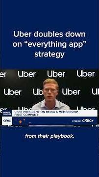 Uber doubles down on 'everything app' strategy