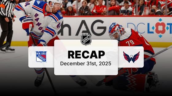 NYR at WSH | Recap