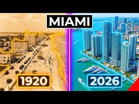 Miami Through Time: From Swampland to Skyline | 106 Years of Transformation
