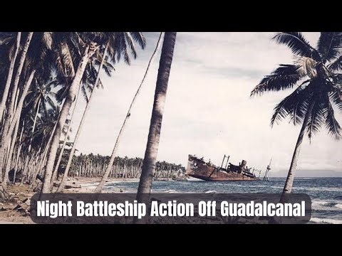 How Radar Won the Night Battle of Guadalcanal | USS Washington vs Kirishima