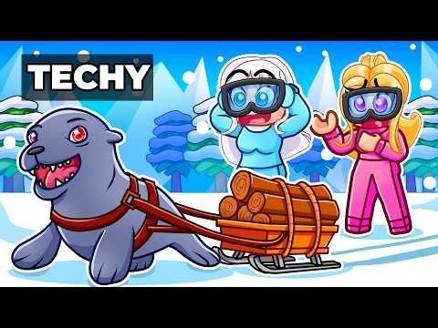 I Pretended To Be A SEAL And Got TRAPPED 7 DAYS In The Arctic In Roblox!