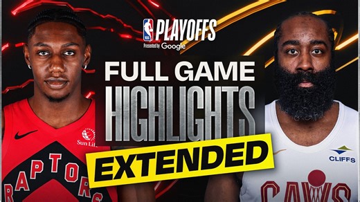 EXTENDED: #5 RAPTORS at #4 CAVALIERS | FULL GAME 2 HIGHLIGHTS | April 20, 2026