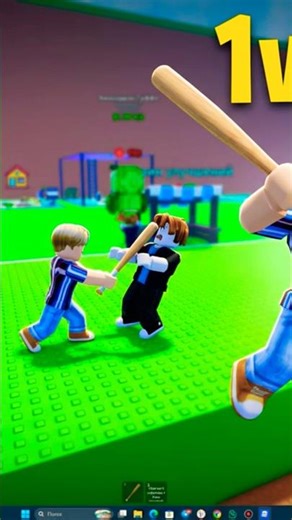 1v2 battle in Roblox UFS #roblox #escapetsunamiforbrainrots #stumbleguys