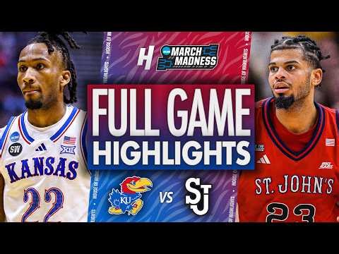 St. John's vs Kansas - FULL GAME HIGHLIGHTS 🔥 Second Round | NCAA March Madness 2026
