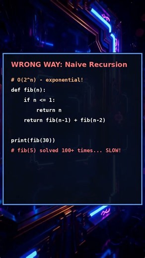 Dynamic Programming in 30 Seconds