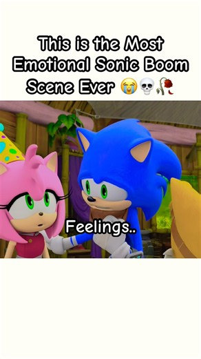 This is the Most Emotional Sonic Boom Scene Ever 😭💀🥀 #sonic #shorts #memes