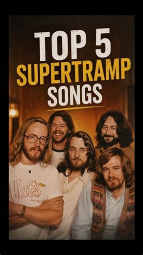 TOP 5 Supertramp Songs Every Classic Rock Fan Should Know 🎹🎧🔥