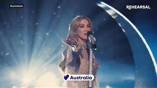 Australia’s Eurovision darling Delta Goodrem delivers incredible performance for rehearsal