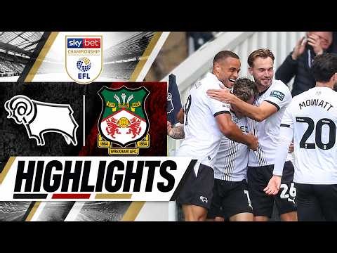Derby County vs Wrexham 1-1 Highlights | Championship - 2026/2027