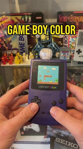 Cool Retro Gear - Game Boy Color | 1998 #gameboy #gameboycolor #nintendgameboy