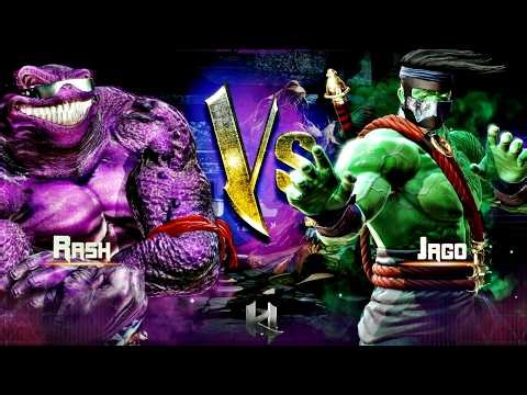Shadow Rash Vs Mimic Jago #killerinstinct Fighting GAMEPLAY
