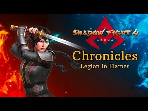 KIBO Dominates Legion in Flames 🔥 Shadow Fight 4 Arena Chronicles Full Gameplay