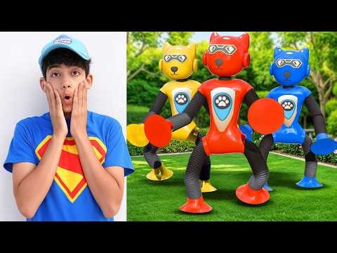 Jason and the Robot Dog Episode with Friends