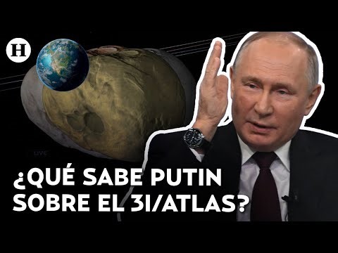¿Es un arma rusa? Vladimir Putin habla de información “secreta” sobre el 3IATLAS