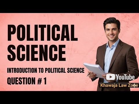 What is political science? It's introduction,scope and conclusion #law #politicalscience 