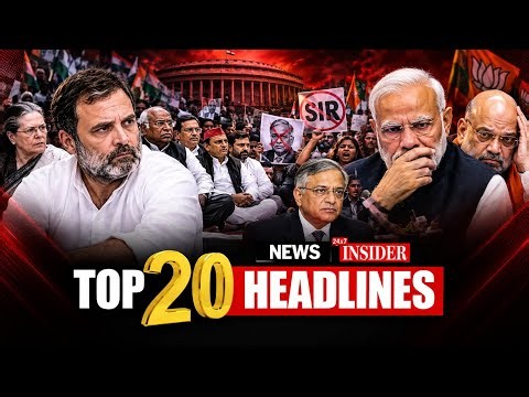 #watch: SuperFast Top 20 Headlines | News Insider 24x7