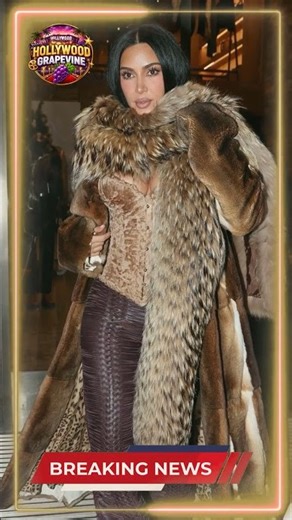 Kim Kardashian’s Bold Aspen Look: Velvet, Leather, and Luxury Fur