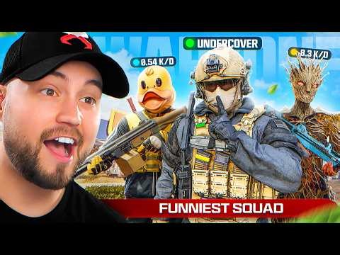 Pretending to be a BOT in Warzone Random Quads!