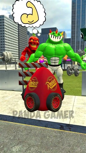 POU LIGHTNING MCQUEEN BECOME MUSCLE BODYBUILDER CARS BIG CITY Garry's Mod