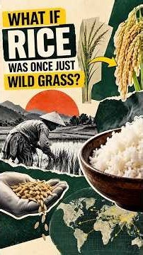 RICE: THE GRAIN THAT CHANGED THE WORLD!