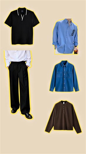 1 Black Pants And Multiple Outfit Combination #mensfashion #colourcombination #outfitideas #menswear