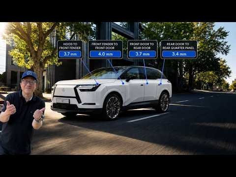ENGINEER CHECKS QUALITY of 2027 LEXUS TZ // PANEL GAPS, PAINT AUDIT, INTERIOR EVALUATION
