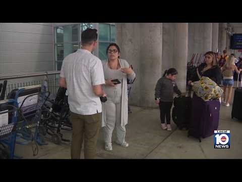 Passengers at Fort Lauderdale’s airport express frustrations after Spirit abruptly shuts down