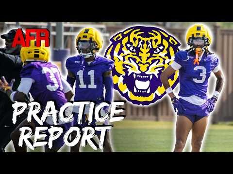 LSU Spring Practice Report: Is Tigers Defense Ahead of the Offense? | Whit Weeks Works Out