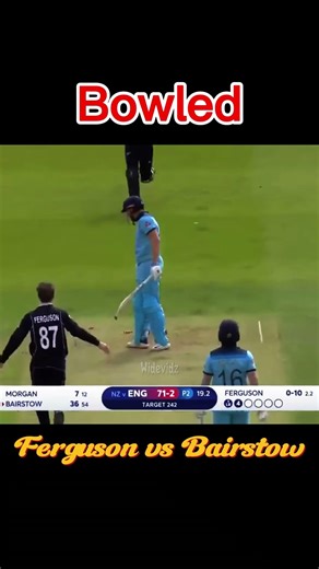 4 W | Ferguson vs Bairstow in CWC 2019 Final | #cricket #cwc #ferguson #viral