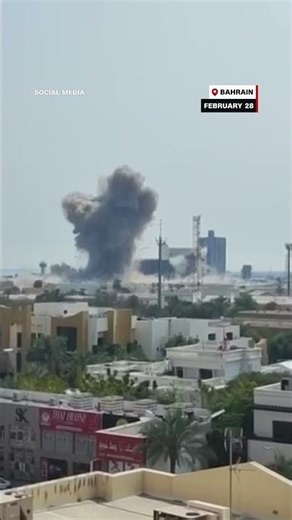 Missile strikes near US Navy base in Bahrain