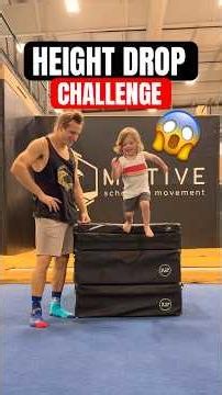 HEIGHT DROP CHALLENGE 😱